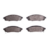 Semi-Metallic Brake Pads, 1988-2001 GM, Position: Front - image 1