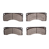 Semi-Metallic Brake Pads, 1986-1992 Ford/Lincoln/Mercury/Mazda, Position: Front
