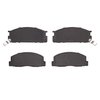 Semi-Metallic Brake Pads, 1986-1989 Lexus/Toyota/Scion, Position: Front - image 2