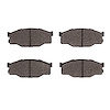 Semi-Metallic Brake Pads, 1983-1990 GM, Position: Front - image 1