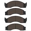 Semi-Metallic Brake Pads, 1988-2007 Ford/Lincoln/Mercury/Mazda, Position: Rear & Front - image 1