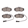 Semi-Metallic Brake Pads, 1990-1997 Audi/Porsche/Volkswagen, Position: Front - image 1