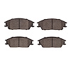 Semi-Metallic Brake Pads, 1987-2006 Fits Multiple Makes/Models, Position: Front