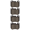 Semi-Metallic Brake Pads, 1977-1994 Audi/Porsche/Volkswagen, Position: Front & Rear