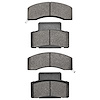 Semi-Metallic Brake Pads, 1990-2002 Fits Multiple Makes/Models, Position: Front - image 1