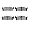 Semi-Metallic Brake Pads, 1990-1993 Infiniti/Nissan, Position: Rear - image 1