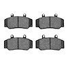 Semi-Metallic Brake Pads, 1982-1992 Volvo, Position: Front - image 1