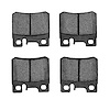 Semi-Metallic Brake Pads, 1987-2000 Fits Multiple Makes/Models, Position: Rear - image 1
