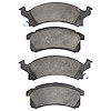 Semi-Metallic Brake Pads, 1990-2005 GM, Position: Front - image 1