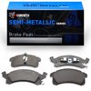Semi-Metallic Brake Pads, 1990-2005 GM, Position: Front - image 4