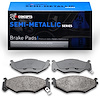 Semi-Metallic Brake Pads, 1991-1995 Mopar, Position: Front - image 1