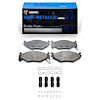 Semi-Metallic Brake Pads & Hardware Kit, 1991-1995 Mopar, Position: Front - image 1