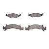 Semi-Metallic Brake Pads, 1991-1992 Mopar, Position: Front - image 1