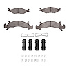 Semi-Metallic Brake Pads & Hardware Kit, 1991-1992 Mopar, Position: Front - image 1