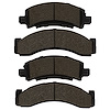 Semi-Metallic Brake Pads, 1971-2006 Fits Multiple Makes/Models, Position: Front & Rear - image 1