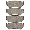 Semi-Metallic Brake Pads, 1991-2004 GM, Position: Front - image 1