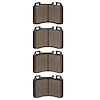 Semi-Metallic Brake Pads, 1990-2002 Fits Multiple Makes/Models, Position: Front - image 1