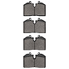 Semi-Metallic Brake Pads, 1978-2004 Fits Multiple Makes/Models, Position: Front & Rear