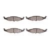 Semi-Metallic Brake Pads, 1995-1996 Mopar, Position: Front - image 1