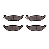 Semi-Metallic Brake Pads, 1991-1995 Ford/Lincoln/Mercury/Mazda, Position: Rear - image 1