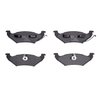 Semi-Metallic Brake Pads, 1991-1995 Ford/Lincoln/Mercury/Mazda, Position: Rear - image 2