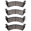 Semi-Metallic Brake Pads, 1993-1998 Mopar, Position: Rear - image 1