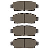 Semi-Metallic Brake Pads, 1995-1999 Lexus/Toyota/Scion, Position: Rear - image 1
