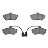 Semi-Metallic Brake Pads, 1994-1995 Audi/Porsche/Volkswagen, Position: Front - image 1
