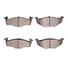 Semi-Metallic Brake Pads, 2006-2008 Audi/Porsche/Volkswagen, Position: Front - image 1