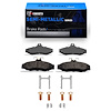 Semi-Metallic Brake Pads & Hardware Kit, 1997-2004 Fits Multiple Makes/Models, Position: Rear - image 1