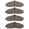 Semi-Metallic Brake Pads, 1997-2013 GM, Position: Front - image 1