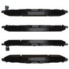 Semi-Metallic Brake Pads, 1998-2002 GM, Position: Front - image 3