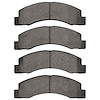 Semi-Metallic Brake Pads, 1999-2005 Ford/Lincoln/Mercury/Mazda, Position: Front - image 1