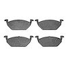 Semi-Metallic Brake Pads, 1998-2021 Audi/Porsche/Volkswagen, Position: Front