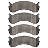 Semi-Metallic Brake Pads, Fits Select Multiple Makes/Models, Position: Rear & Front - image 1
