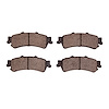 Semi-Metallic Brake Pads, 1999-2011 GM, Position: Rear - image 1