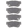Semi-Metallic Brake Pads, 1999-2010 Kia/Hyundai/Genesis, Position: Rear - image 2