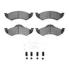 Semi-Metallic Brake Pads & Hardware Kit, 2000-2002 Mopar, Position: Front - image 1