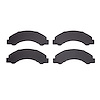 Semi-Metallic Brake Pads, Fits Select GM, Position: Front