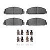Semi-Metallic Brake Pads & Hardware Kit, Fits Select GM, Position: Front & Rear