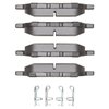 Semi-Metallic Brake Pads, 2000-2008 Lexus/Toyota/Scion, Position: Rear - image 3
