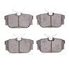 Semi-Metallic Brake Pads, 1999-1999 Audi/Porsche/Volkswagen, Position: Rear - image 1