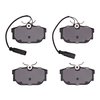 Semi-Metallic Brake Pads, 2001-2003 Audi/Porsche/Volkswagen, Position: Rear - image 2