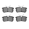 Semi-Metallic Brake Pads, 2001-2019 Ford/Lincoln/Mercury/Mazda, Position: Rear - image 1