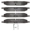 Semi-Metallic Brake Pads, 2003-2008 Fits Multiple Makes/Models, Position: Front - image 3