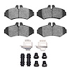Semi-Metallic Brake Pads & Hardware Kit, 2002-2018 Fits Multiple Makes/Models, Position: Rear Right - image 1