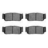 Semi-Metallic Brake Pads, 2003-2009 Kia/Hyundai/Genesis, Position: Rear - image 1
