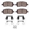 Semi-Metallic Brake Pads & Hardware Kit, 2003-2010 GM, Position: Front - image 1