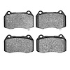 Semi-Metallic Brake Pads, 2004-2006 Infiniti/Nissan, Position: Front - image 1