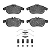 Semi-Metallic Brake Pads & Hardware Kit, 2003-2005 GM, Position: Front - image 1